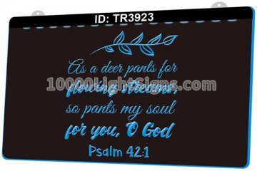 TR3923 As a Deer Pants For Showing Streams So Pants My Soul