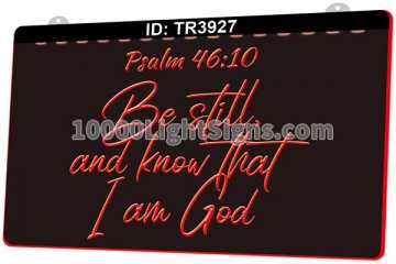 TR3927 Be Still And Know That I Am God