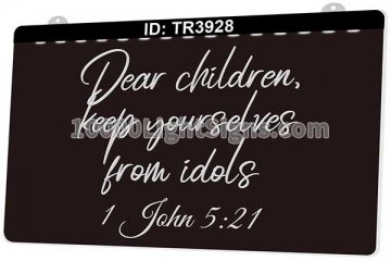 TR3928 Dear Children Keep Yourselves From Idols