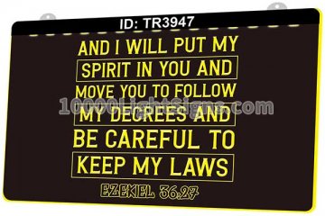 TR3947 And I Will Put My Spirit In You and Move You to Follow