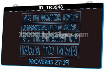 TR3948 As In Water Face Answereth to Face