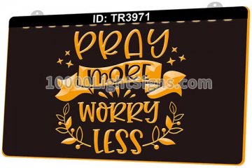TR3971 Pray More Worry Less