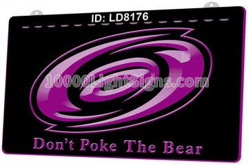 LD8176 Carolina Hurricanes Ice Hockey Poke The Bear