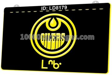 LD8179 Edmonton Oilers EDM NHL Sports Lnb