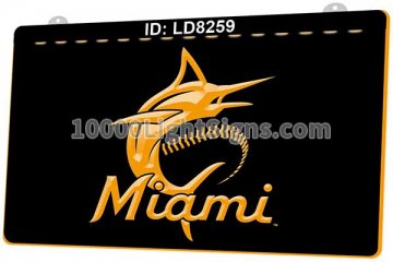 LD8259 Miami Marlins Baseball Team