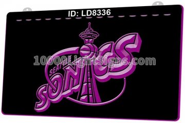 LD8336 Seattle SuperSonics Basketball Team Sports