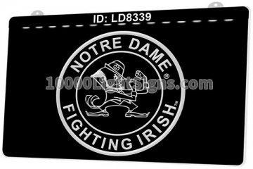 LD8339 Notre Dame Fighting Irish football Team Sports