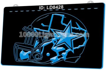 LD8428 Dallas Stars DAL NHL Sports Helmet