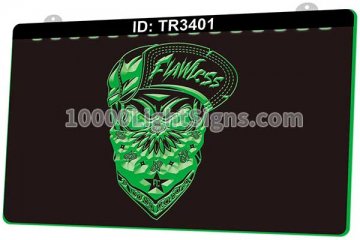 TR3401 Bandana Skull Flawless FC