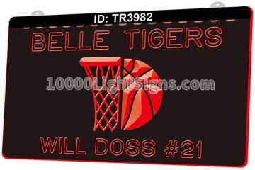 TR3982 Belle Tigers WIll Doss Basketball