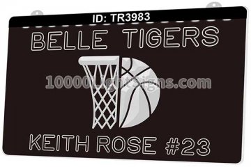 TR3983 Belle Tigers Keith Rose Basketball